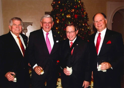 Michael Neidorff at a Christmas event